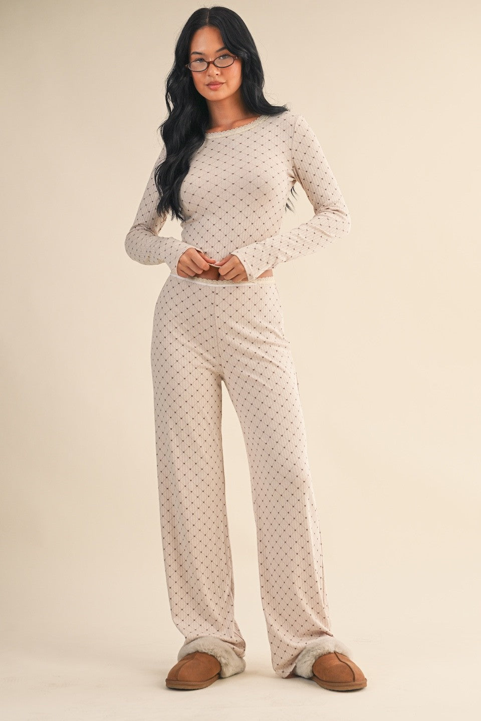 Heartfelt Pajama Set