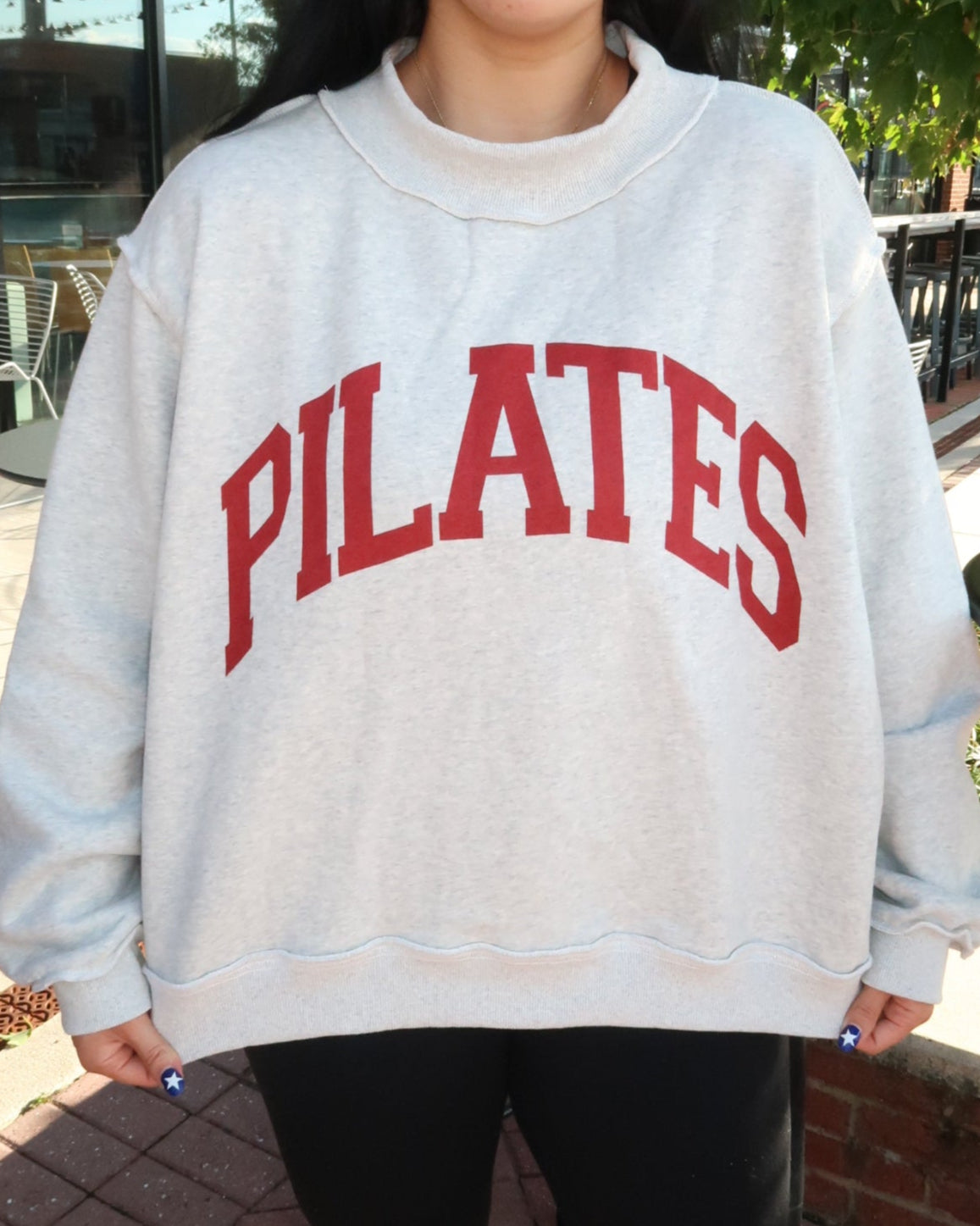 PRE ORDER ** Pilates-Yoga Reversible Mockneck